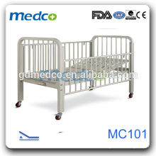 Medco MC101 Hopsital seguro CE criança manual camas ajustáveis ​​crianças